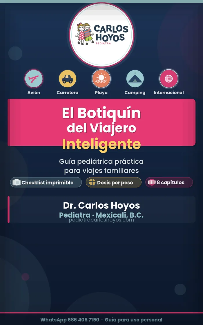 Carátula del ebook El Botiquín del Viajero Inteligente